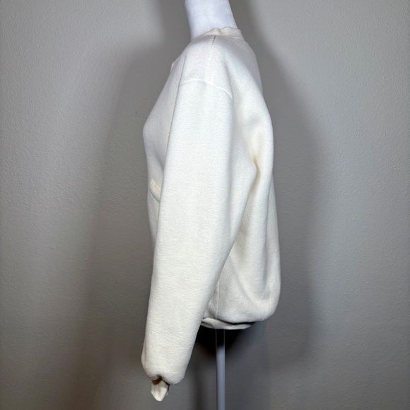 GYMSHARK X WHITNEY SIMMONS Cream Reversible Bomber-Style Jacket Size XS - Picture 4 of 16